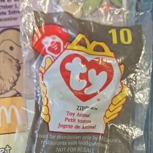 McDonald's TY Beanie Baby Toy - Zip